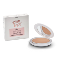Thin Lizzy 6in1 Professional Pressed Powder - Light