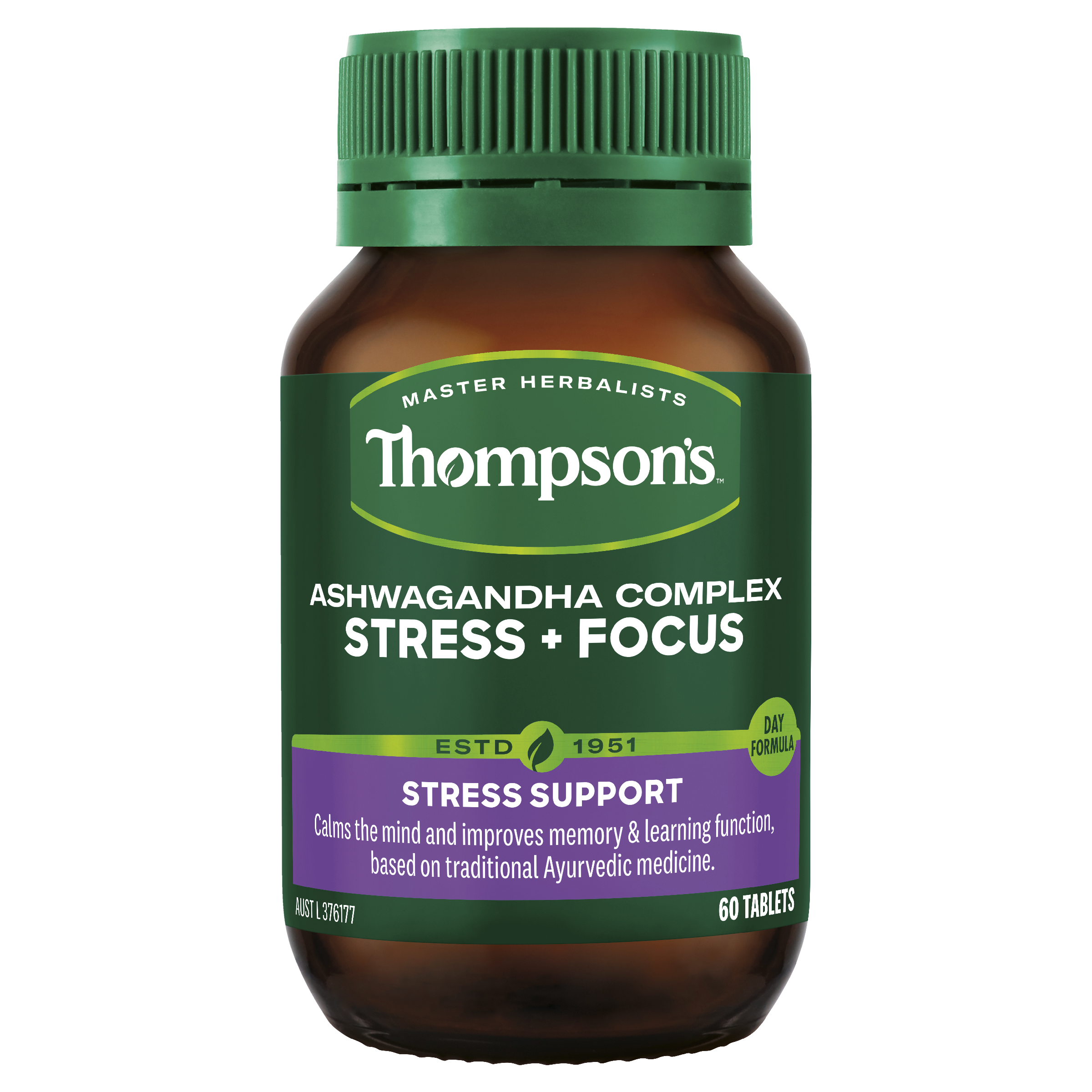 Thompson's Ashwagandha Complex Stress + Focus