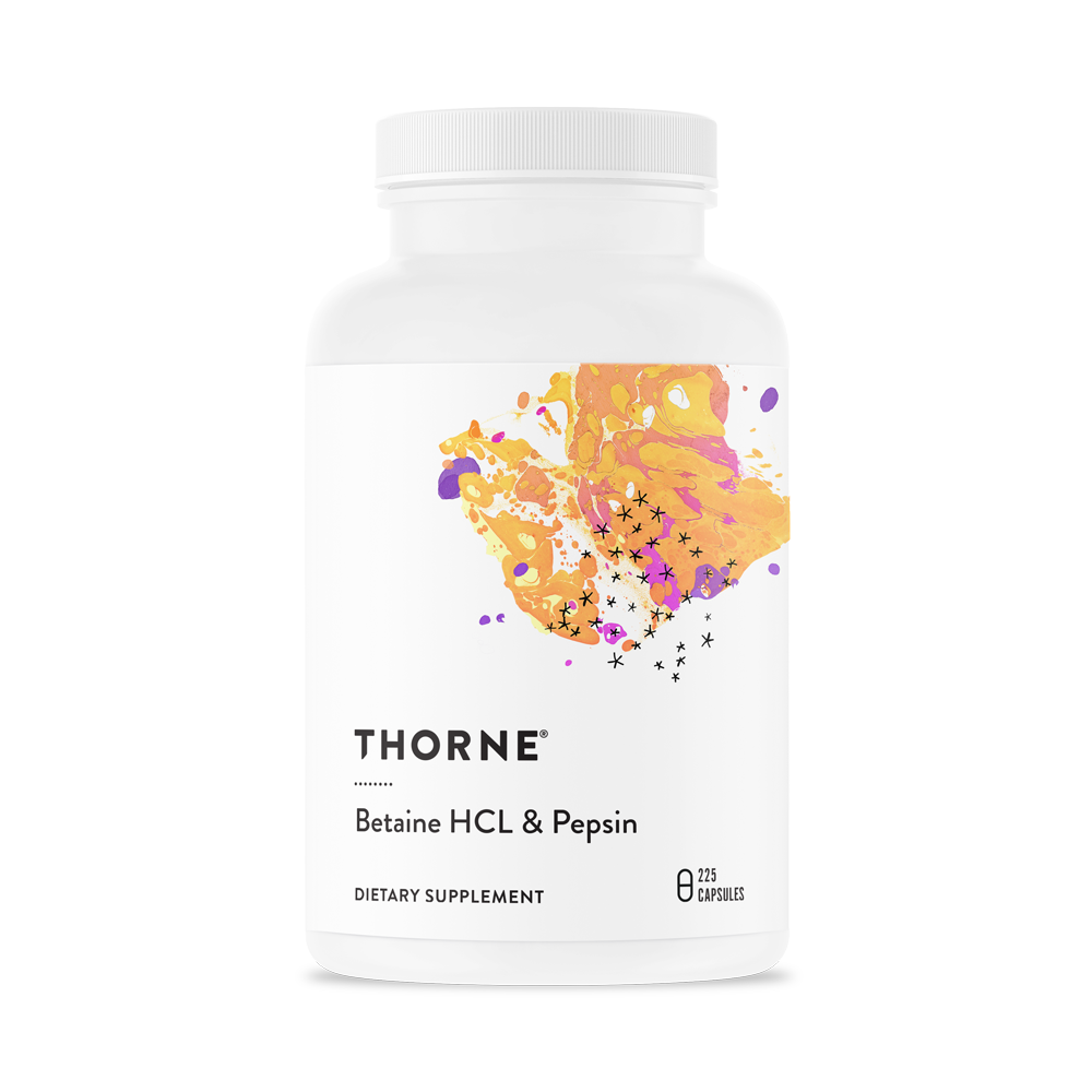 Thorne Research Betaine HCL & Pepsin