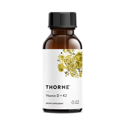 Thorne Research Vitamin D + K2 Liquid