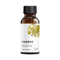 Thorne Research Vitamin D + K2 Liquid