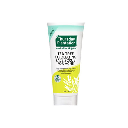 Thursday Plantation Tea Tree Exfoliating Face Scrub for Acne