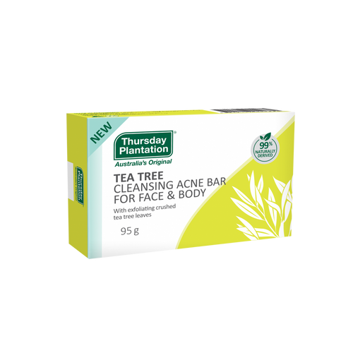 Thursday Plantation Tea Tree Cleansing Acne Bar for Face & Body