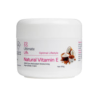 Ultimate Life Natural Vitamin E 100% Pure Antioxidant Moisturising Face & Body Cream