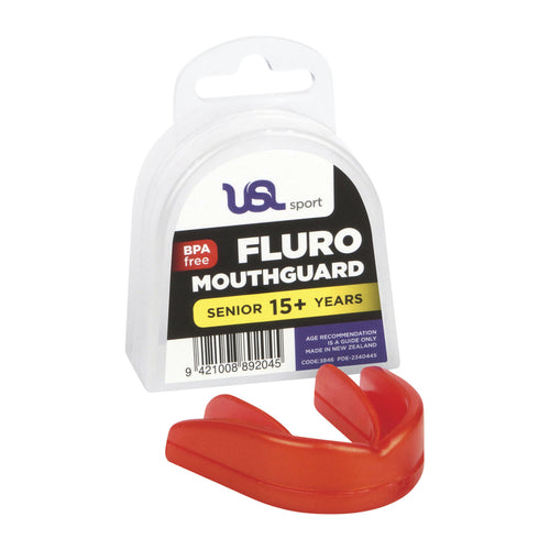 USL Sport Fluro Mouthguard Senior 15+ Years