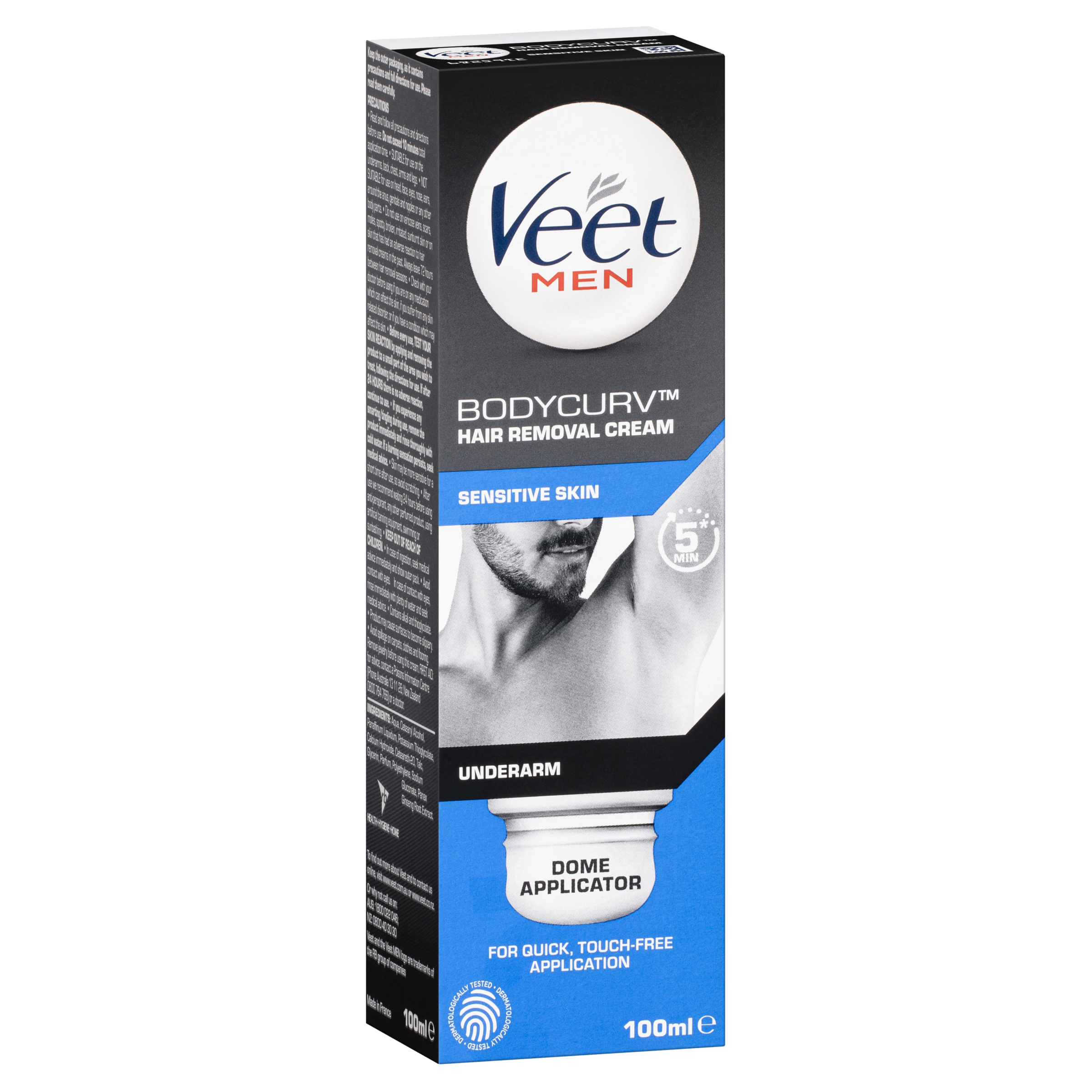Veet Men Bodycurv Hair Removal Cream Sensitive Skin
