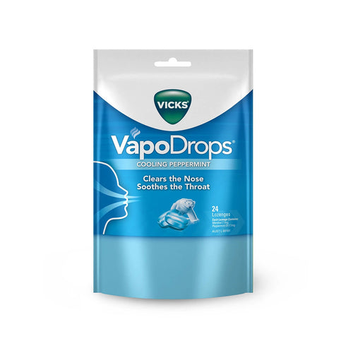 Vicks VapoDrops Cooling Peppermint