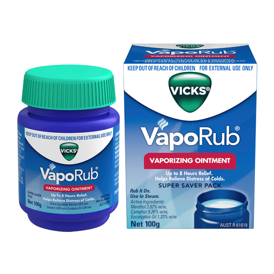 Vicks VapoRub Inhalation Vapour Ointment 100g