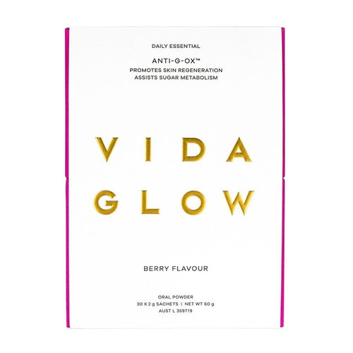 Vida Glow Anti-G-Ox Antioxidant Powder - Berry Flavour